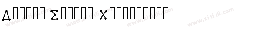 Dotted Songti Circle字体转换